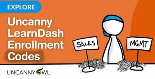 Uncanny Learndash Enrollment Codes GPL v4.4